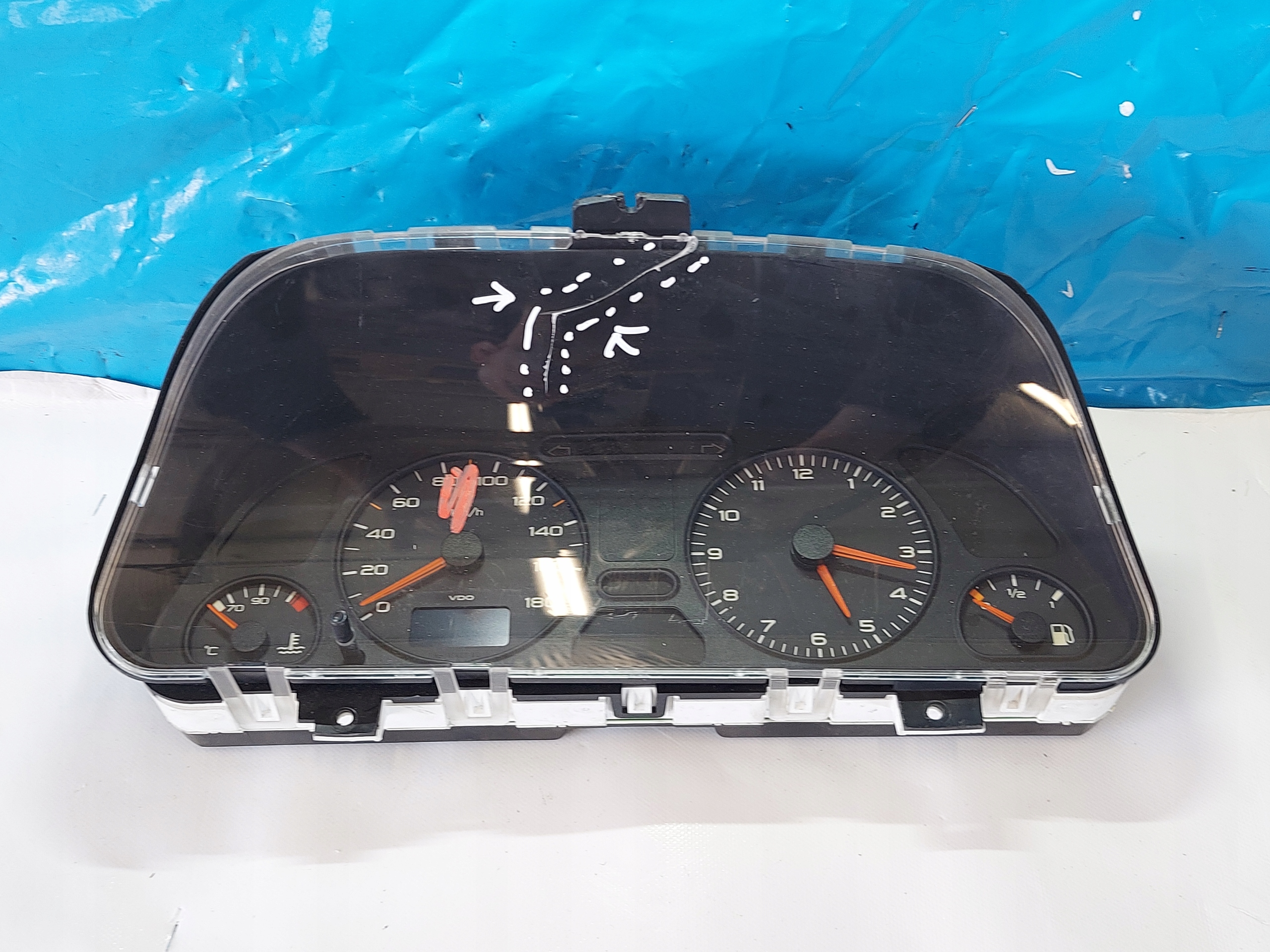 dials clock PEUGEOT 306 1.4 B 9625584880