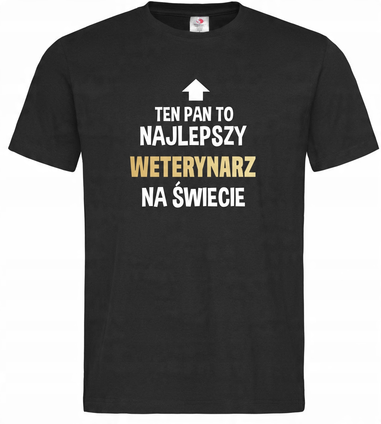 

koszulka Najlepszy Weterynarz zabawny napis L