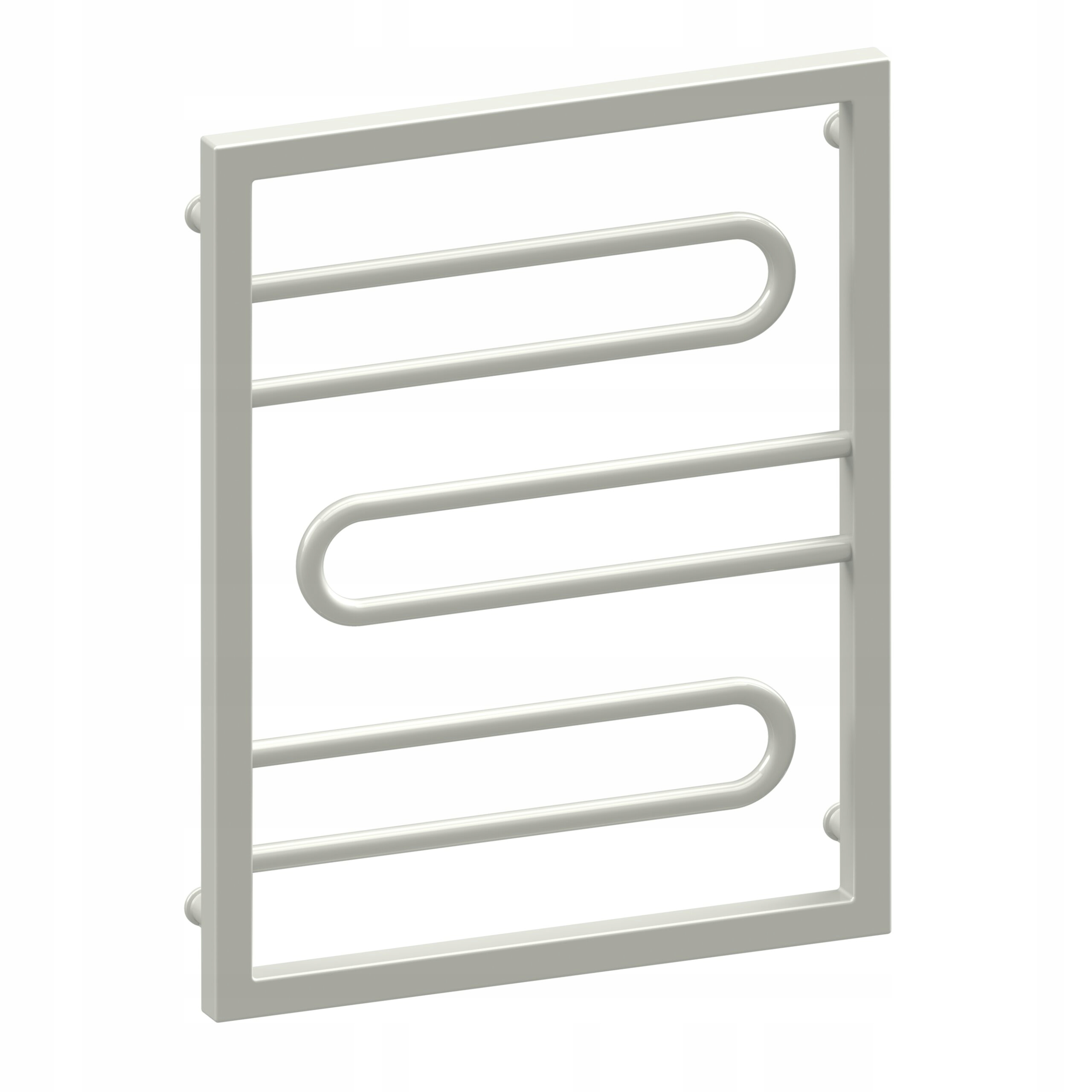 Dekoratívny Radiátor Platón H670 L530 Biely