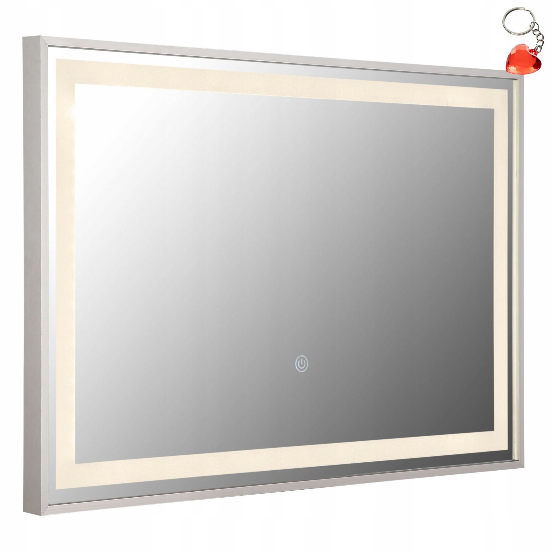 Obdĺžnikové zrkadlo s Led osvetlením 10 W a vypínačom Rivas 84036 Globo