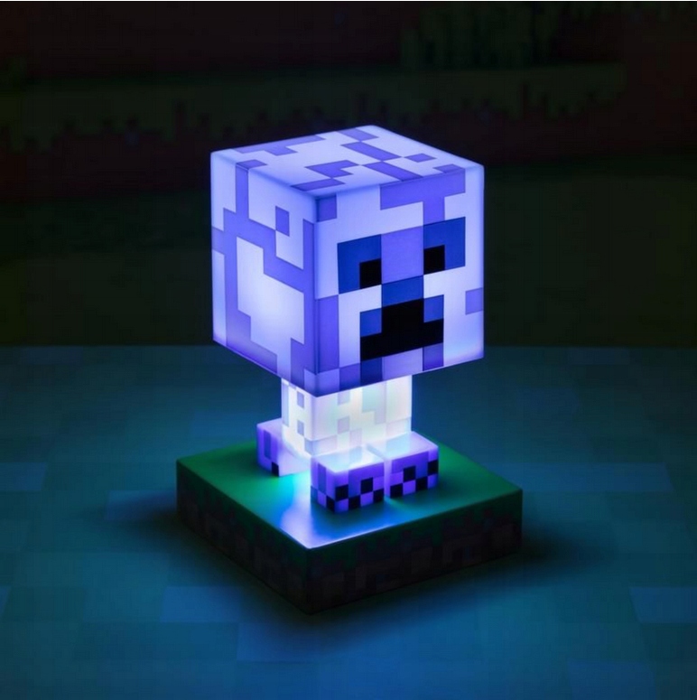 MINI MINECRAFT NAŁADOWANY CREEPER LAMPKA NOCNA Marka Paladone