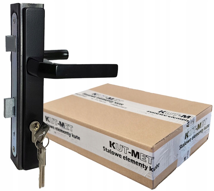 Zámek Na Bránu Klika Zámková krabice Profil 40x40 A Patentová Vložka Pro Svařování