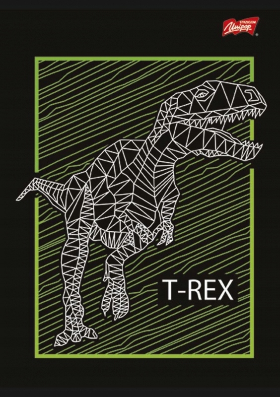 

Zeszyt A5 32k linia dwukolorowa T-rex Unipap