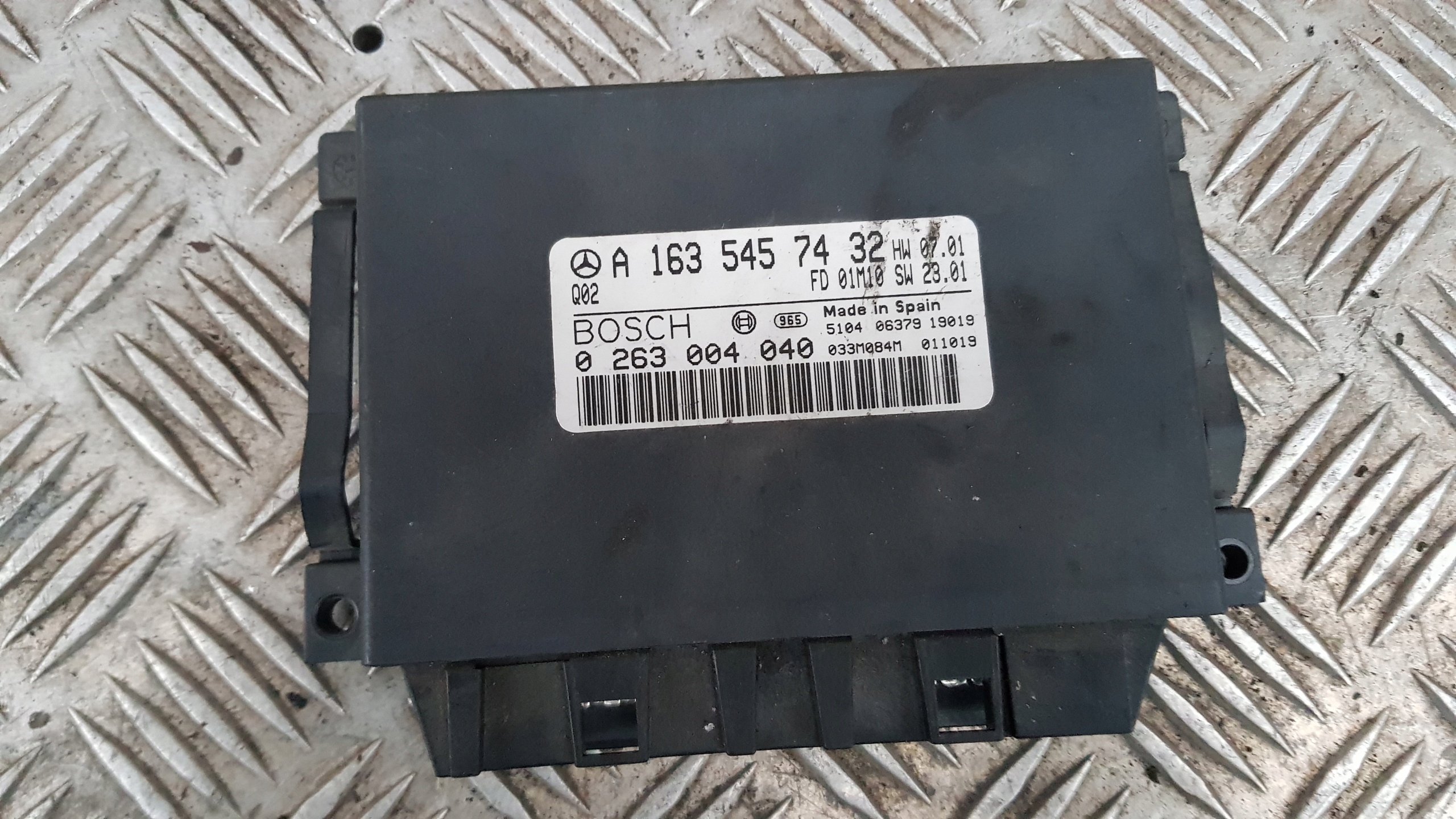 MERCEDES W163 computer module PDC A1635457432