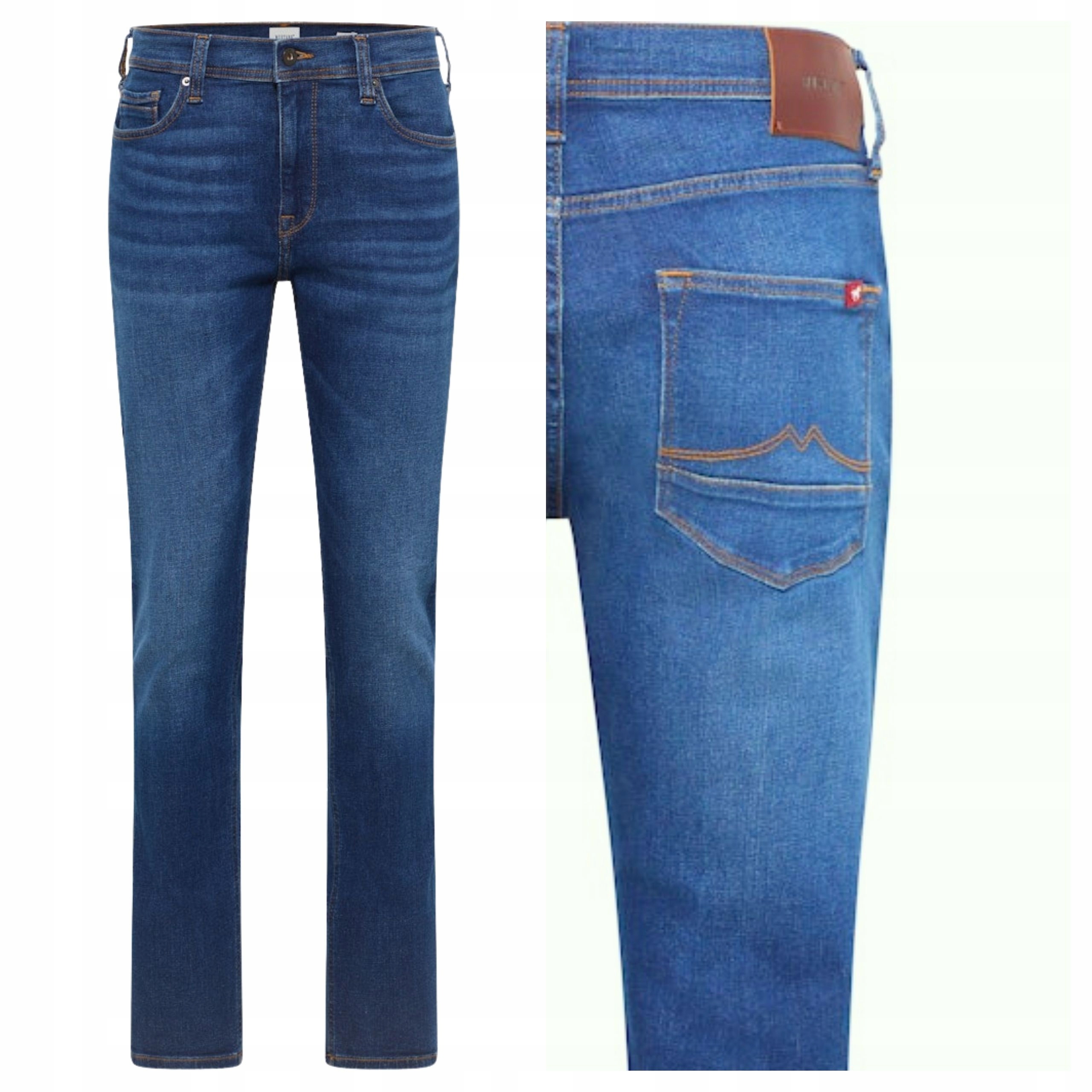 Mustang Vegas Pánské džínové kalhoty Slim Fit Denim Modré W31 L34