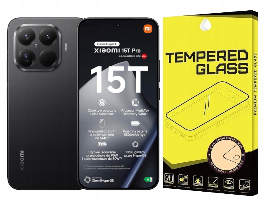 Smartphone Xiaomi 15T Pro 12/1TB 5G Nfc Dual Sim Ai Černý Sklo