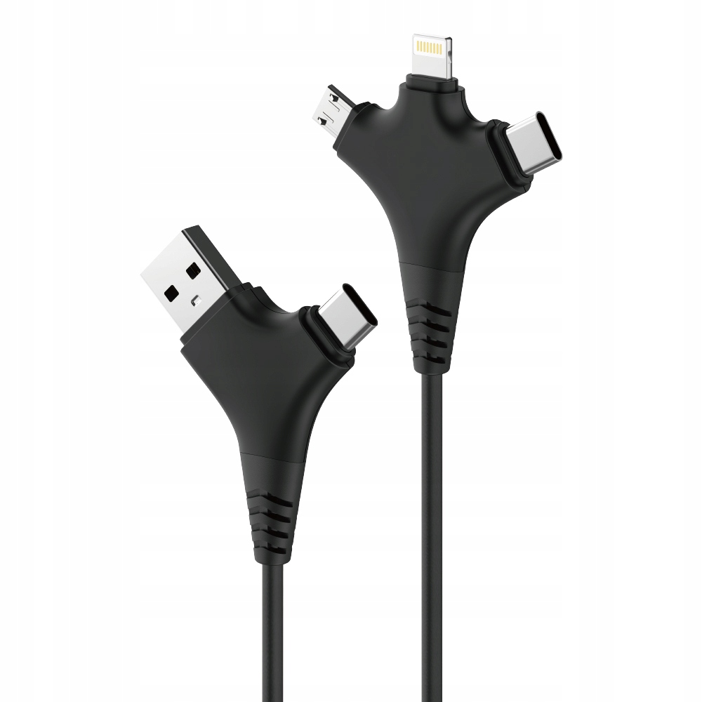 

Forever kabel ALLin1 USB+USB-C+8pin+USB-C+microUSB