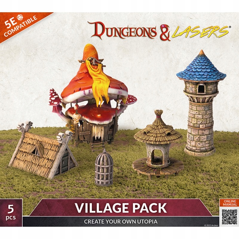 Dungeons & Lasers: Village Pack
