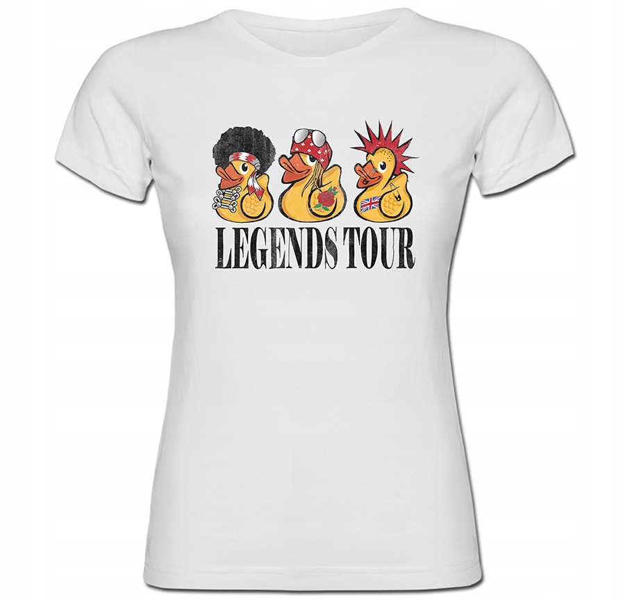 

Tshirt damski Ducks Freddy Queen Guns Roses L