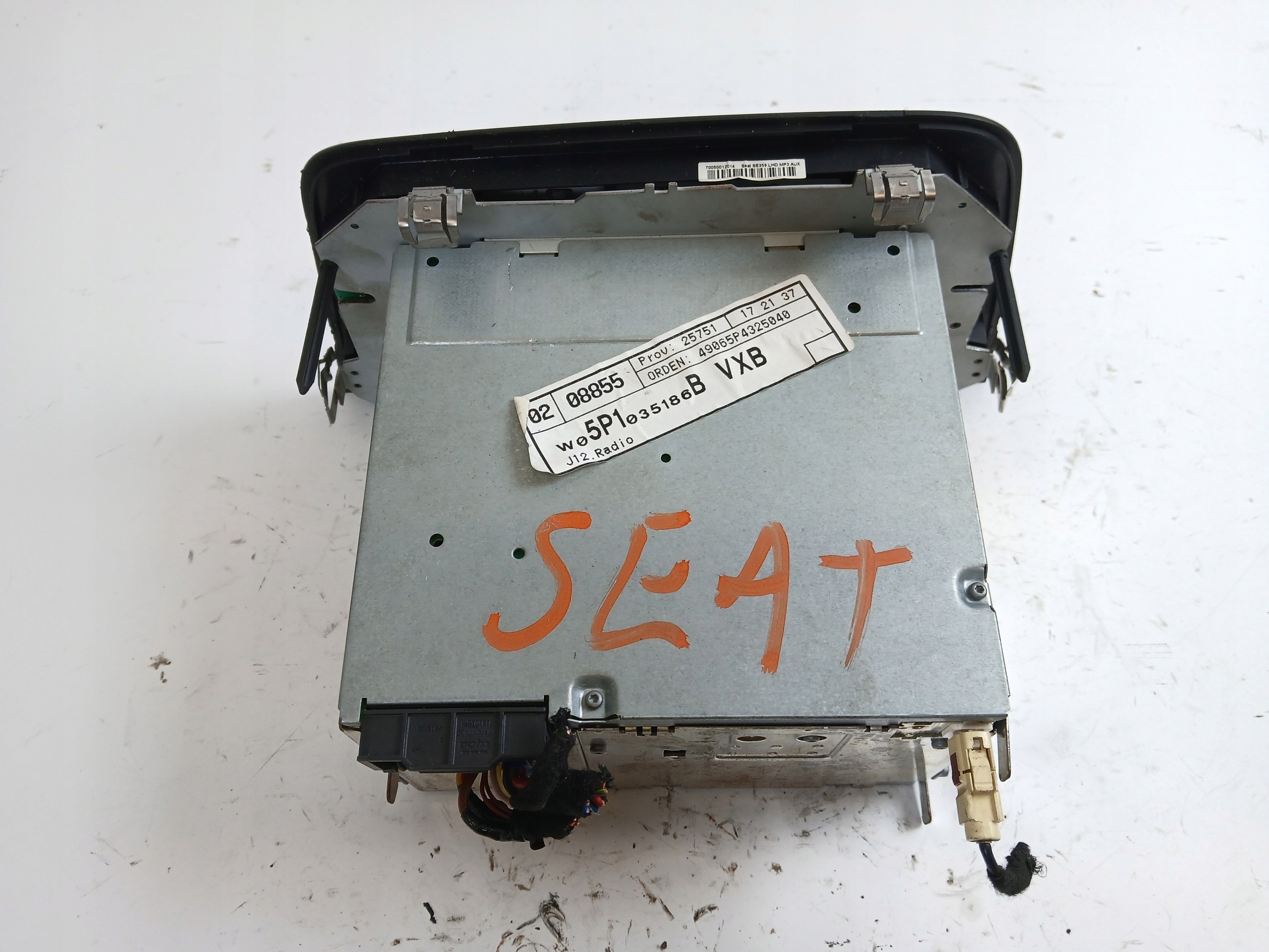 SEAT ALTEA und TOLEDO III RADIO original CD 5P1035186B