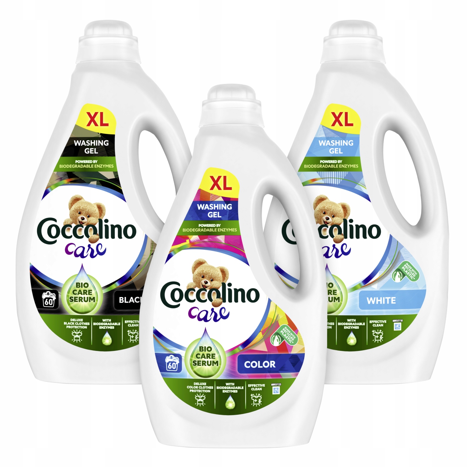 

Coccolino Care Żel do prania MIX 3x 2,4L 180 pr XL