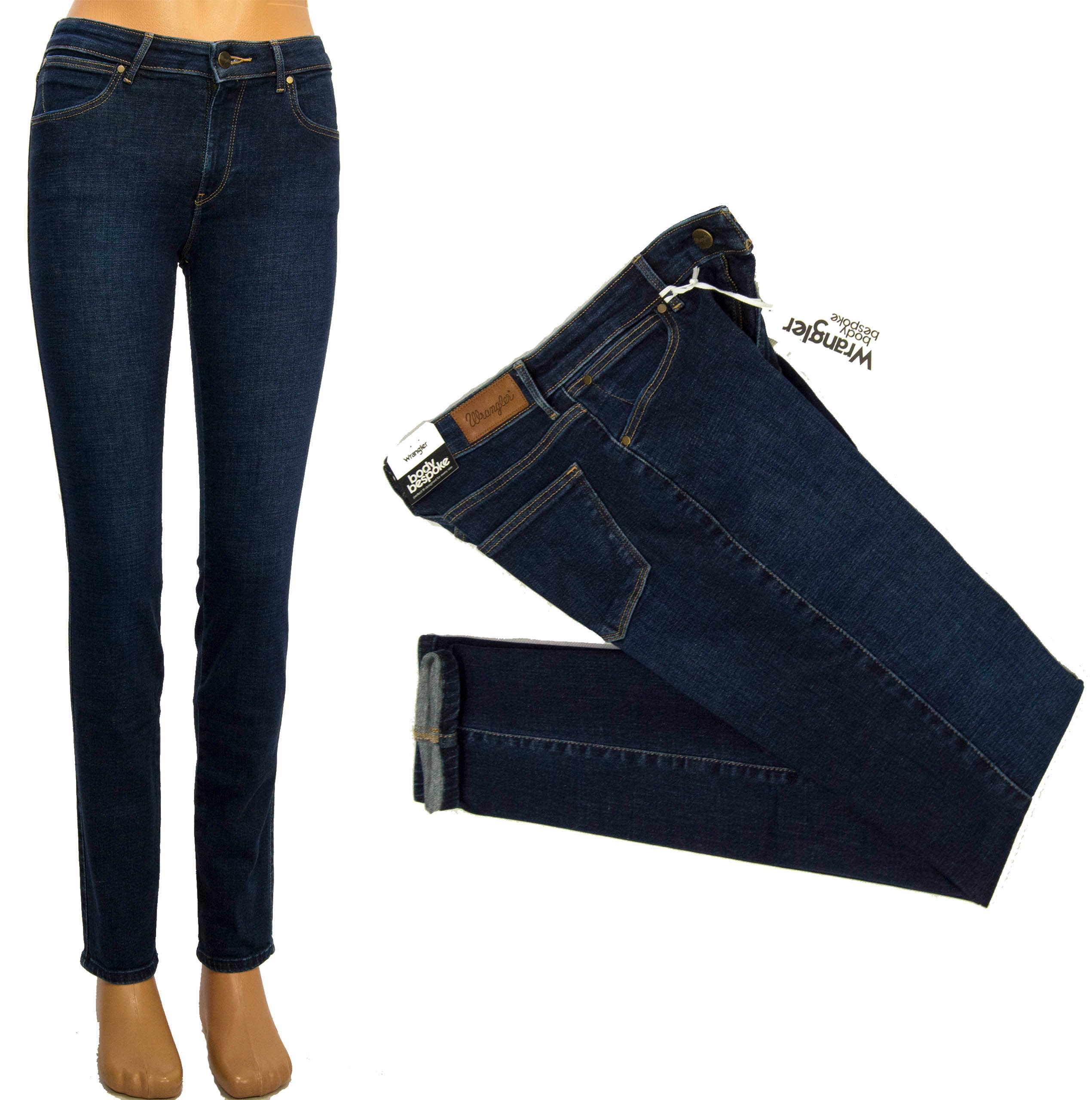 

Wrangler Slim Night damskie spodnie jeansy W29 L32
