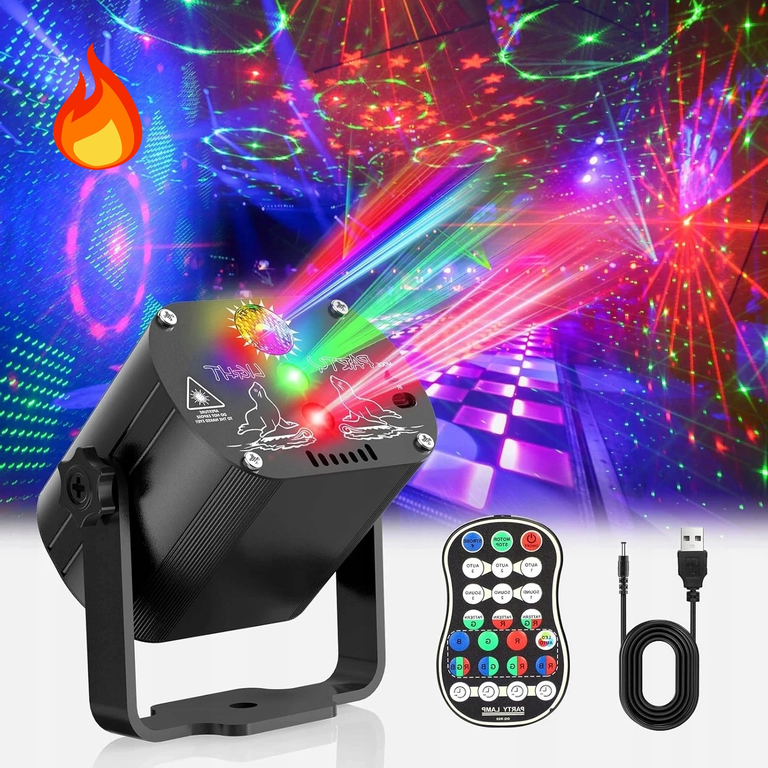 Disco Lampy Pro Párty, Vnitřní Venkovní Dům, Snadná Instalace