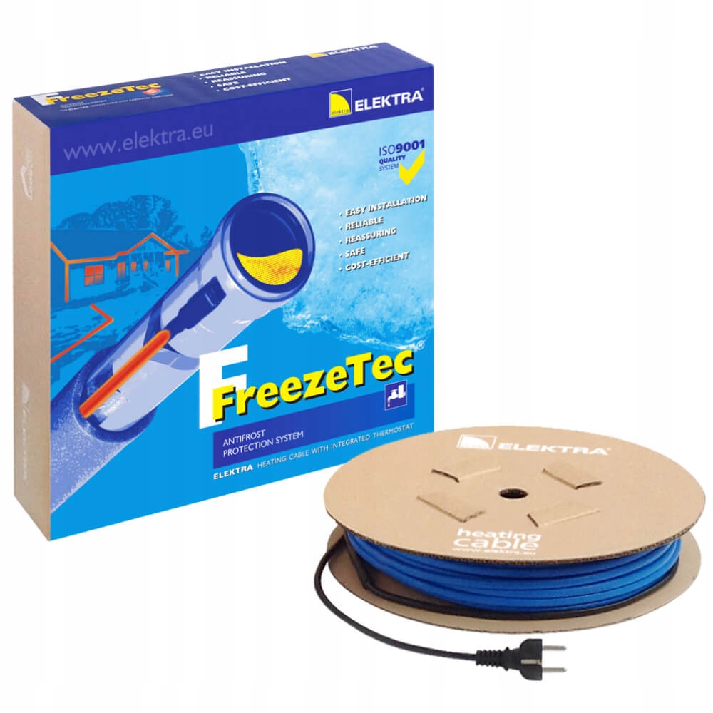 Kabel Elektra FreezeTec 12/42 długość 42m 230V