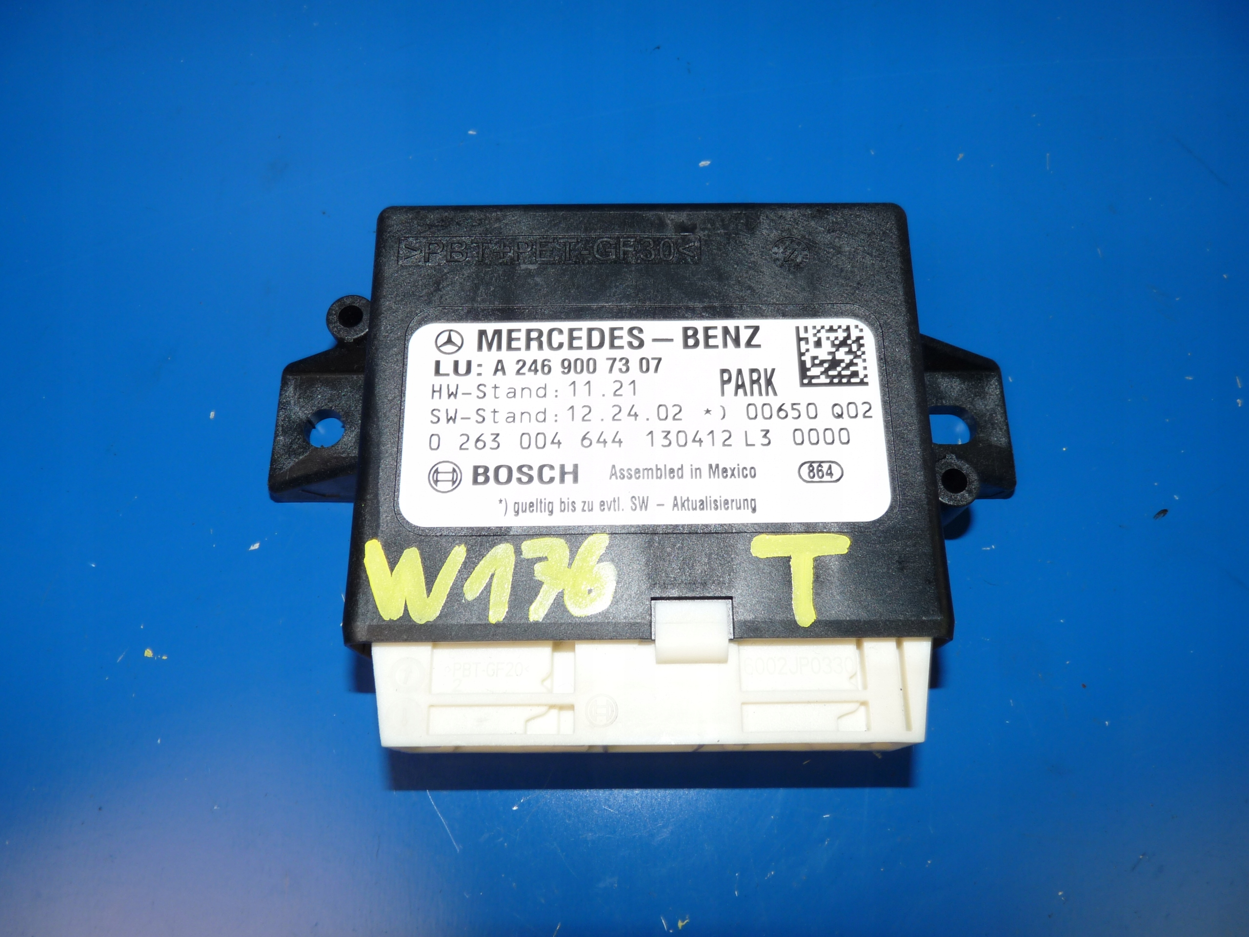 MERCEDES A W176 W246 modulo Centralina CZUJNIKOW parcheggio PDC
