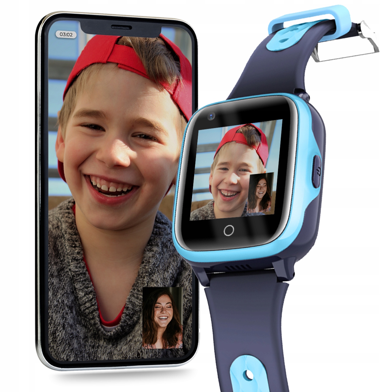 Smartwatch Zegarek CALMEAN Video 4G GPS Aplikacje Rodzaj smartwatch