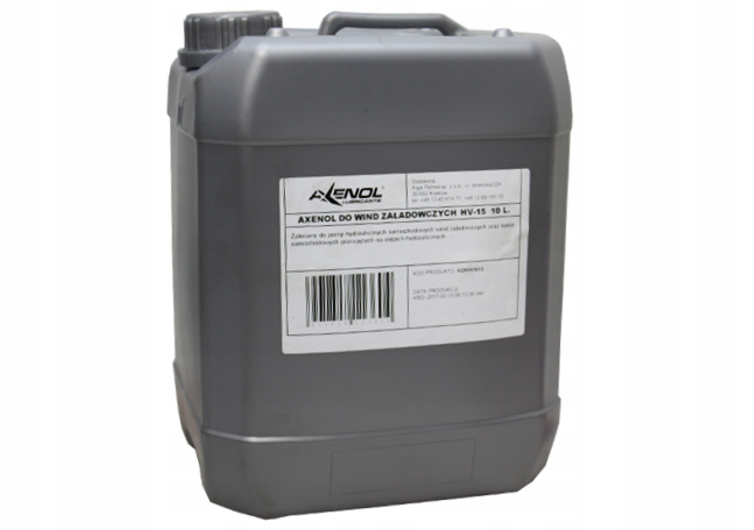 Olej Axenol HV-15 do wind samochodowych 10 litrów