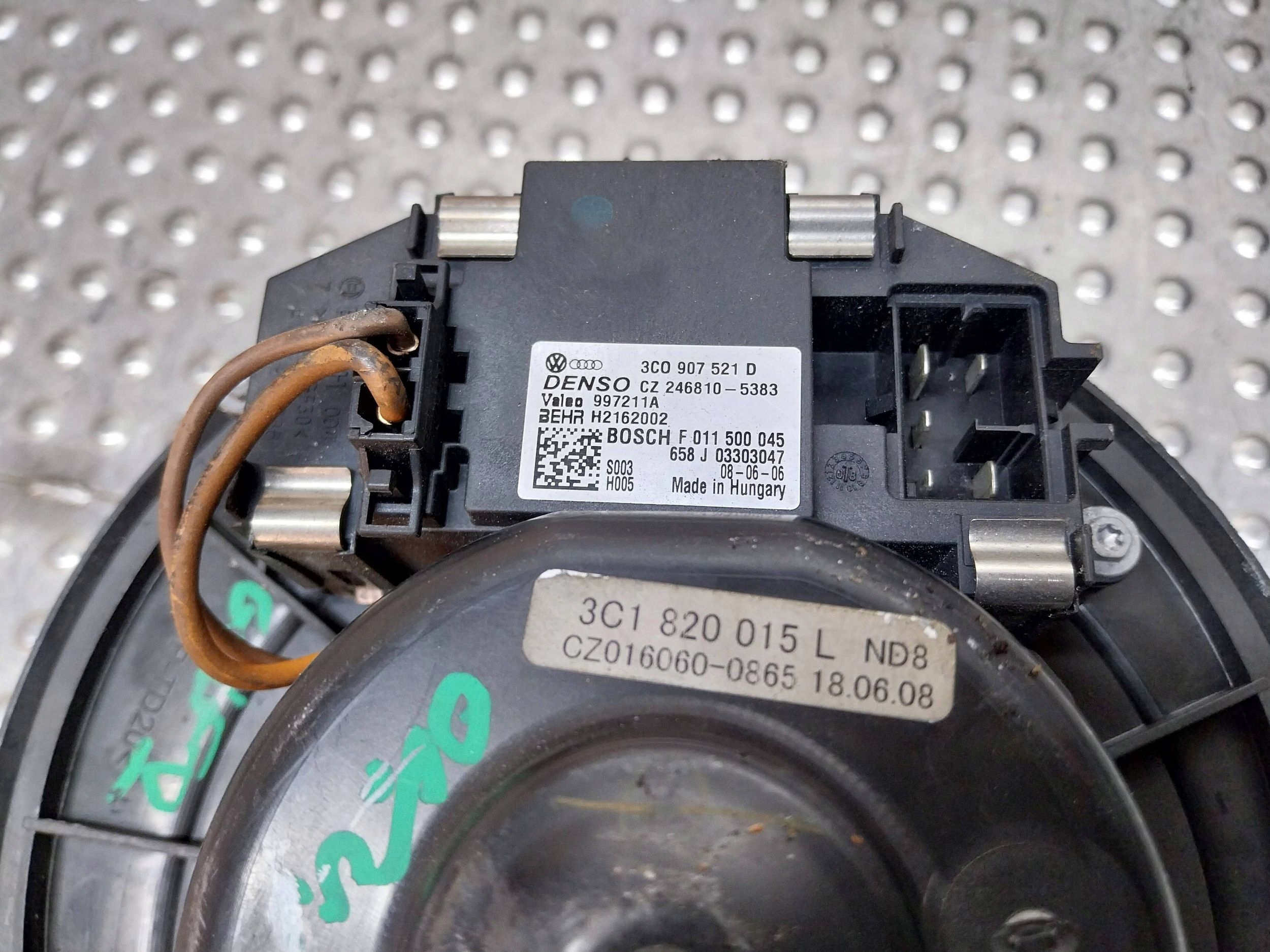 ventilátor tOPENÍ klími rezistor, reostat, regulátor 1K1820015C VW GOLF V LEON II PASSAT B6
