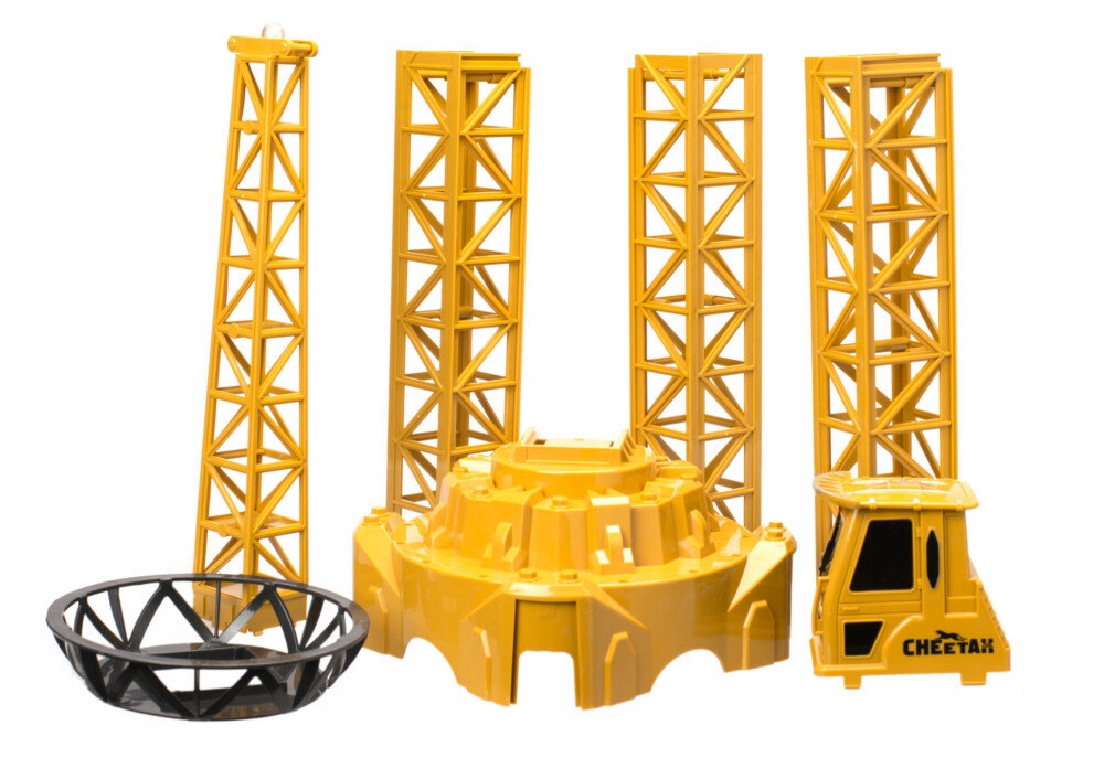 DŹWIG ŻURAW RC Z HAKIEM 4CH 128CM Model Dźwig Żuraw RC z hakiem 4CH 120cm