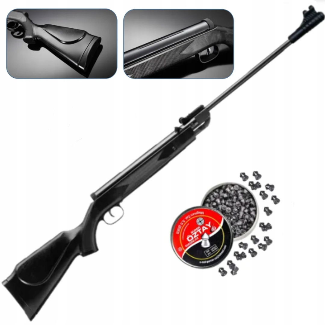 ПНЕВМАТИЧЕСКАЯ ВИНТОВКА С РЕЗЬБОЙ КАЛИБР 4,5 ММ СПОРТИВНАЯ ТАМОЖЕННАЯ ДРОБЬ 500ШТ