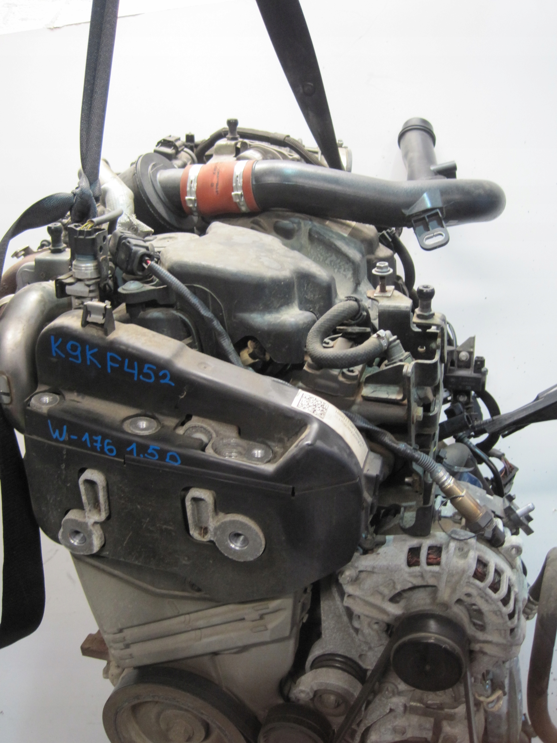 engine MOTOR complete MERCEDES A class 176 1.5 CDI K9KF452