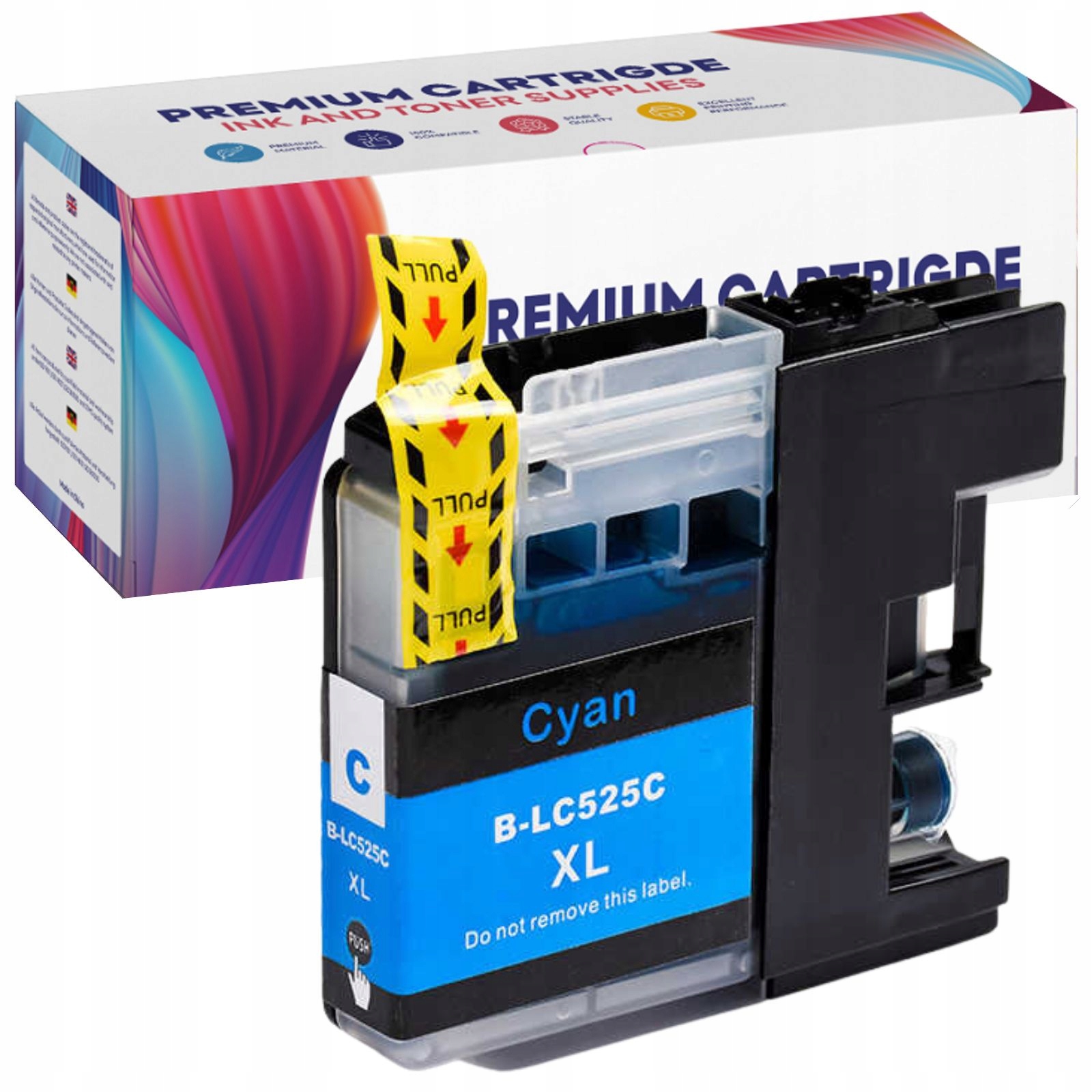 Tusz LC525 do drukarki BROTHER DCP-J105 MFC-J200