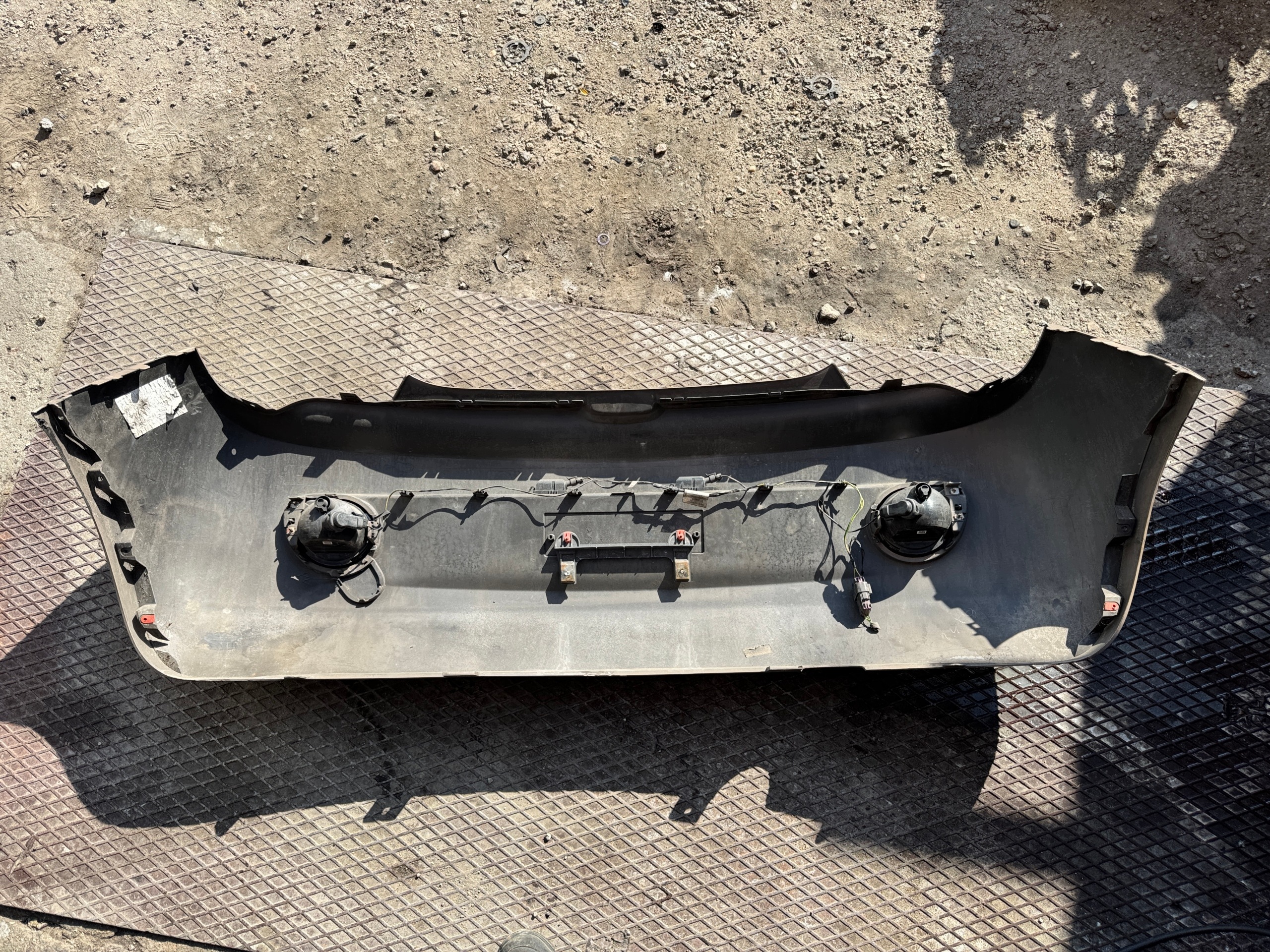 OPEL ADAM bumper rear part rear without sensors PDC EUROPA complete
