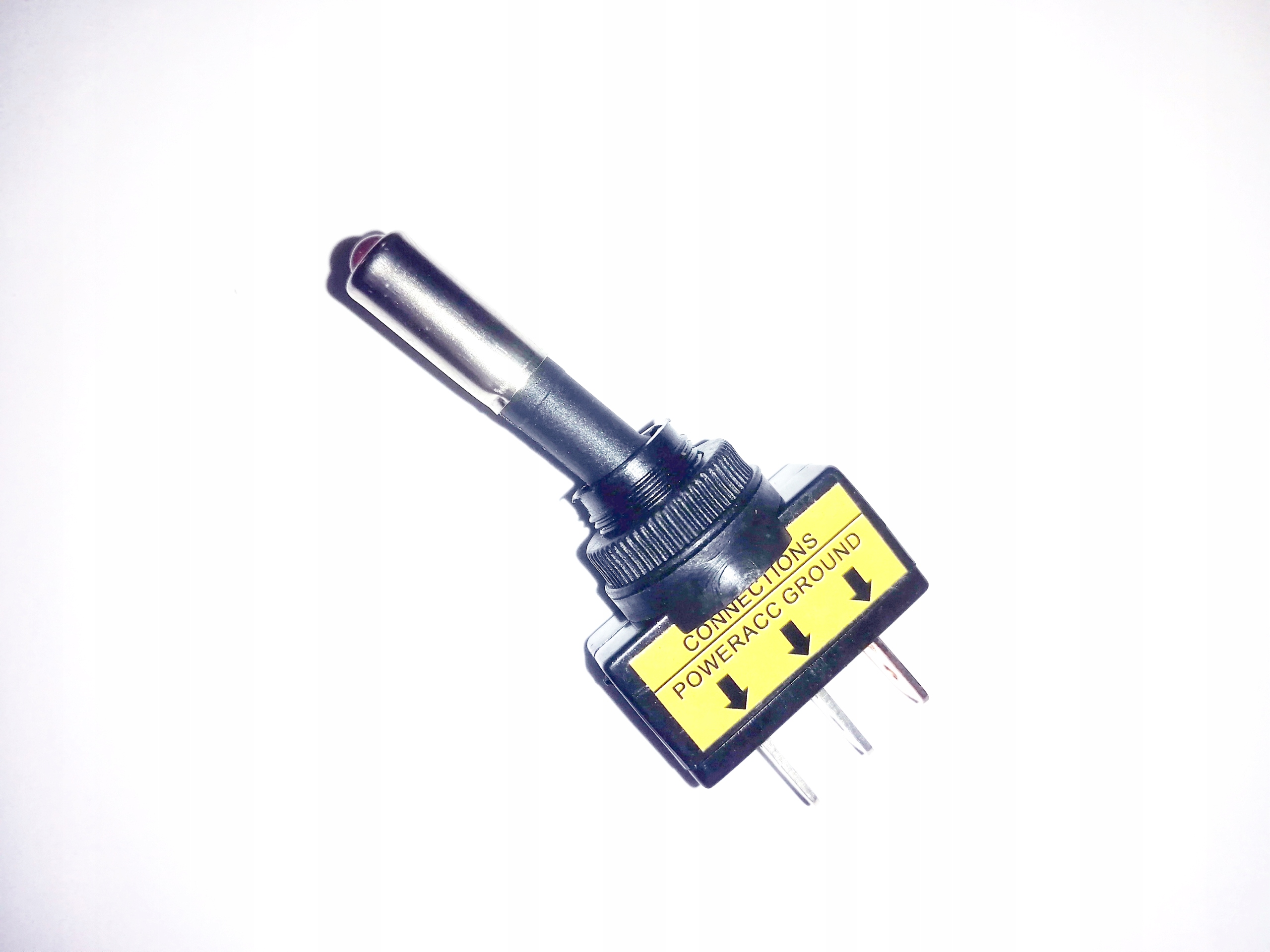 

Przełącznik Podświetlany ASW-15D Czerwony 25A 12V