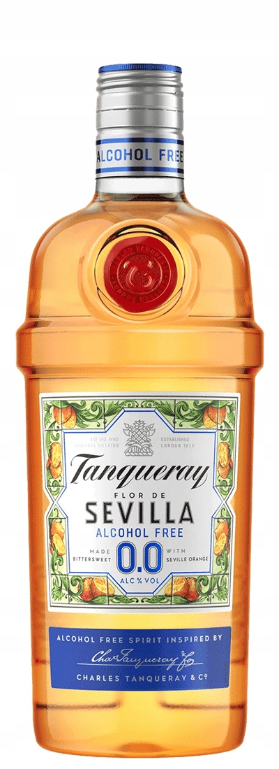 Levně Tanqueray Flor de Sevilla 0.0% – pomerančový nealkoholický gin