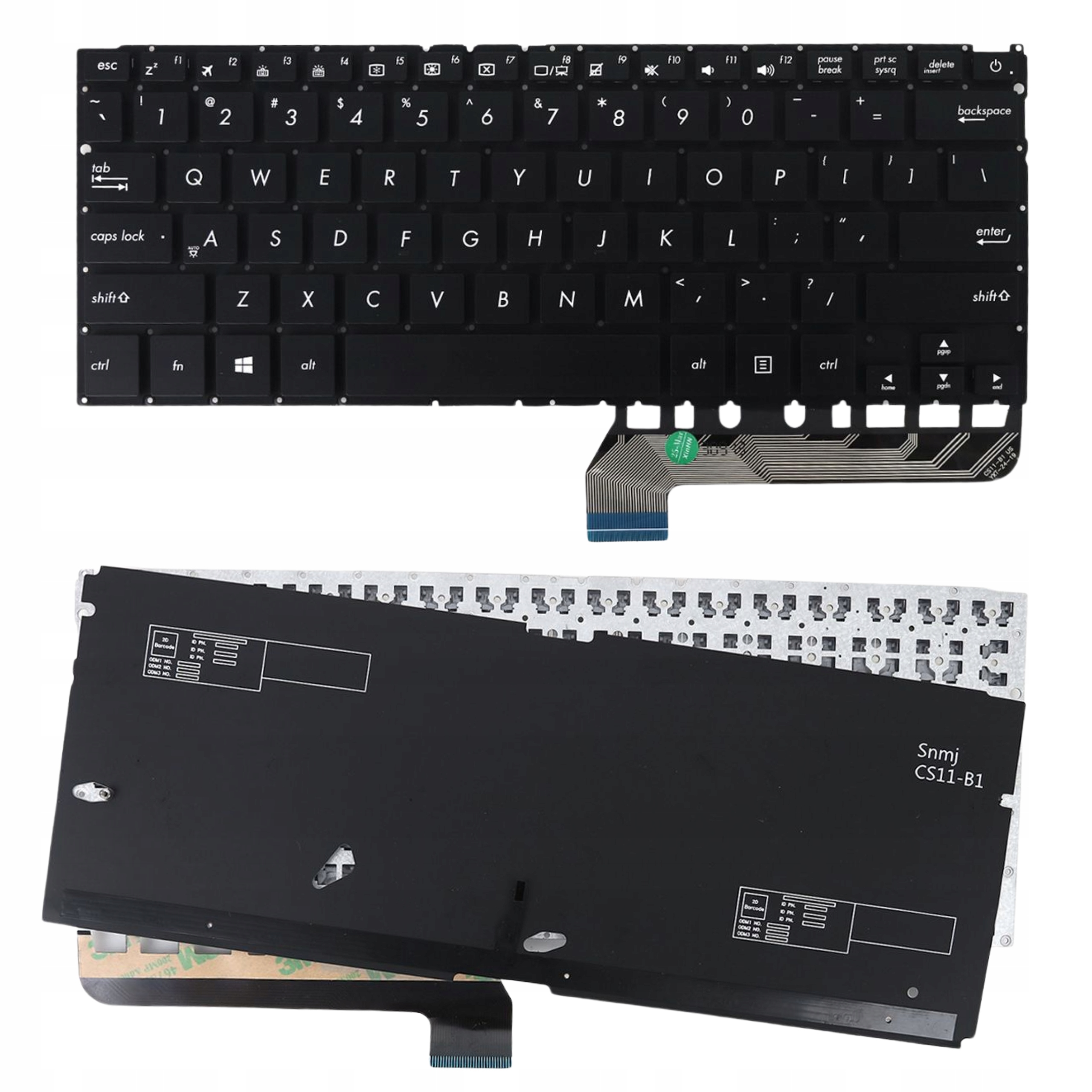 Klávesnice Pro Asus Zenbook UX430 UX430U UX430UA UX430UN UX430UQ U4100U Led