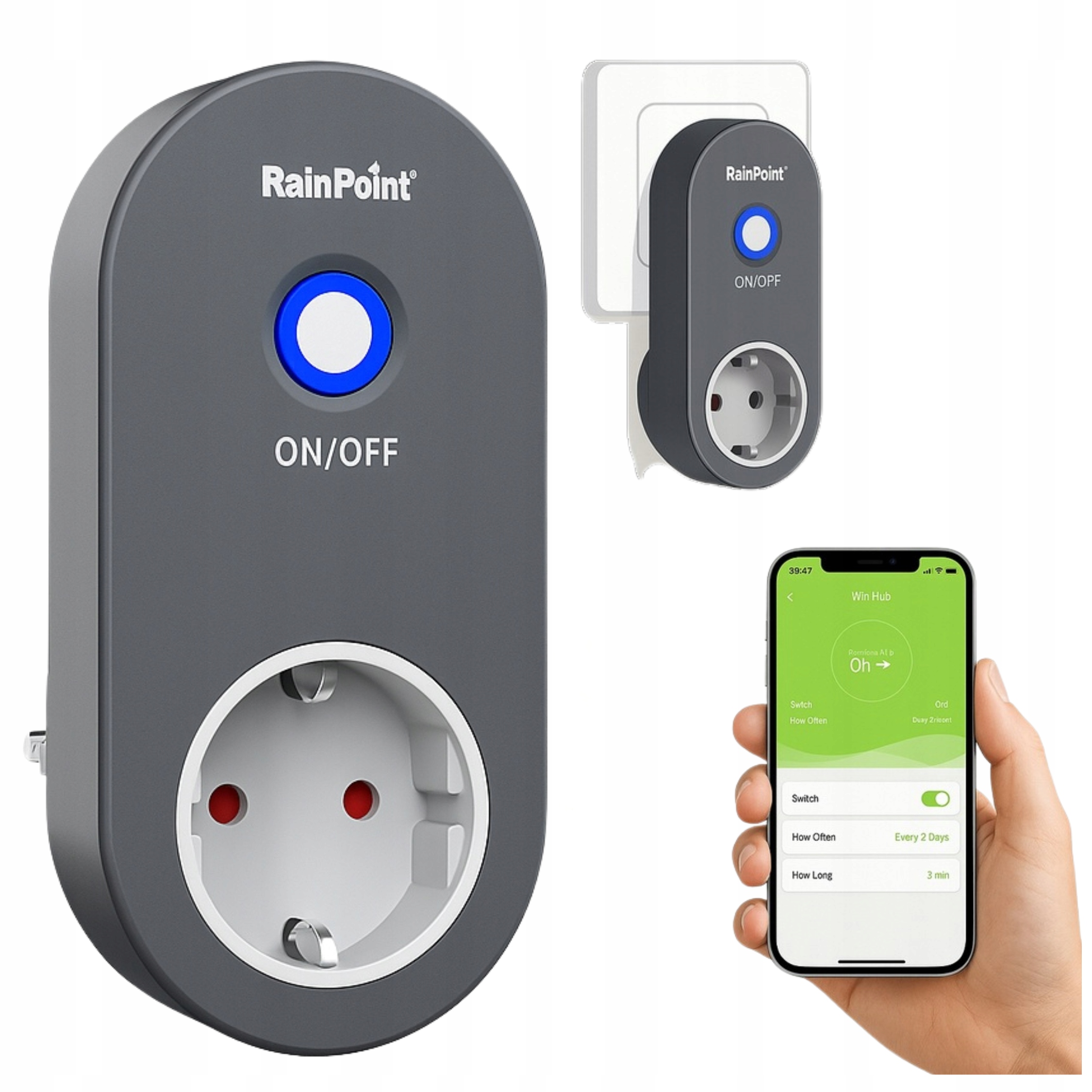 RainPoint WiFi Koncentrator TWG004WRF Sterowanie Nawadnianiem z Aplikacji