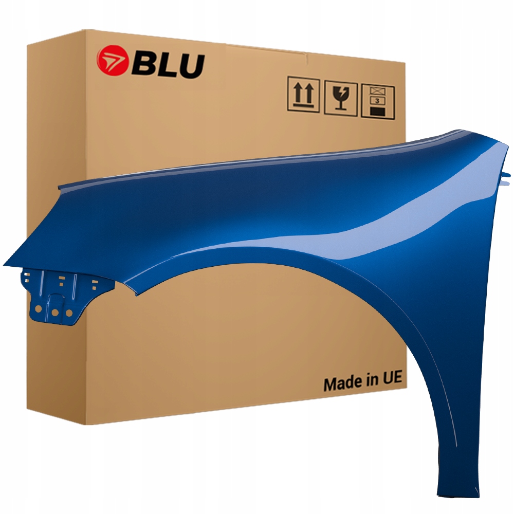 Blu Blatník Vw Golf V 5 LA5K levý modrý 03-09 přední hatchback