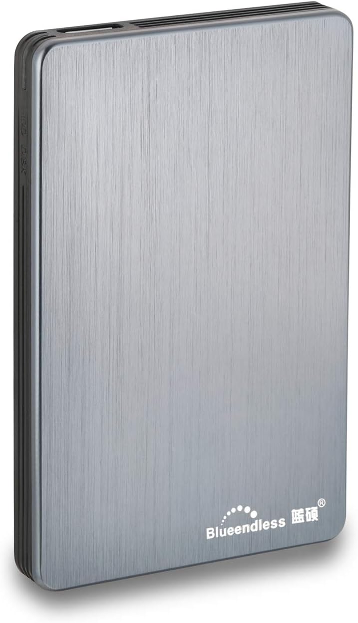 Externí Disk 500GB 2,5" Usb 3.0 Přenosný Hdd Šedý Ultra Slim