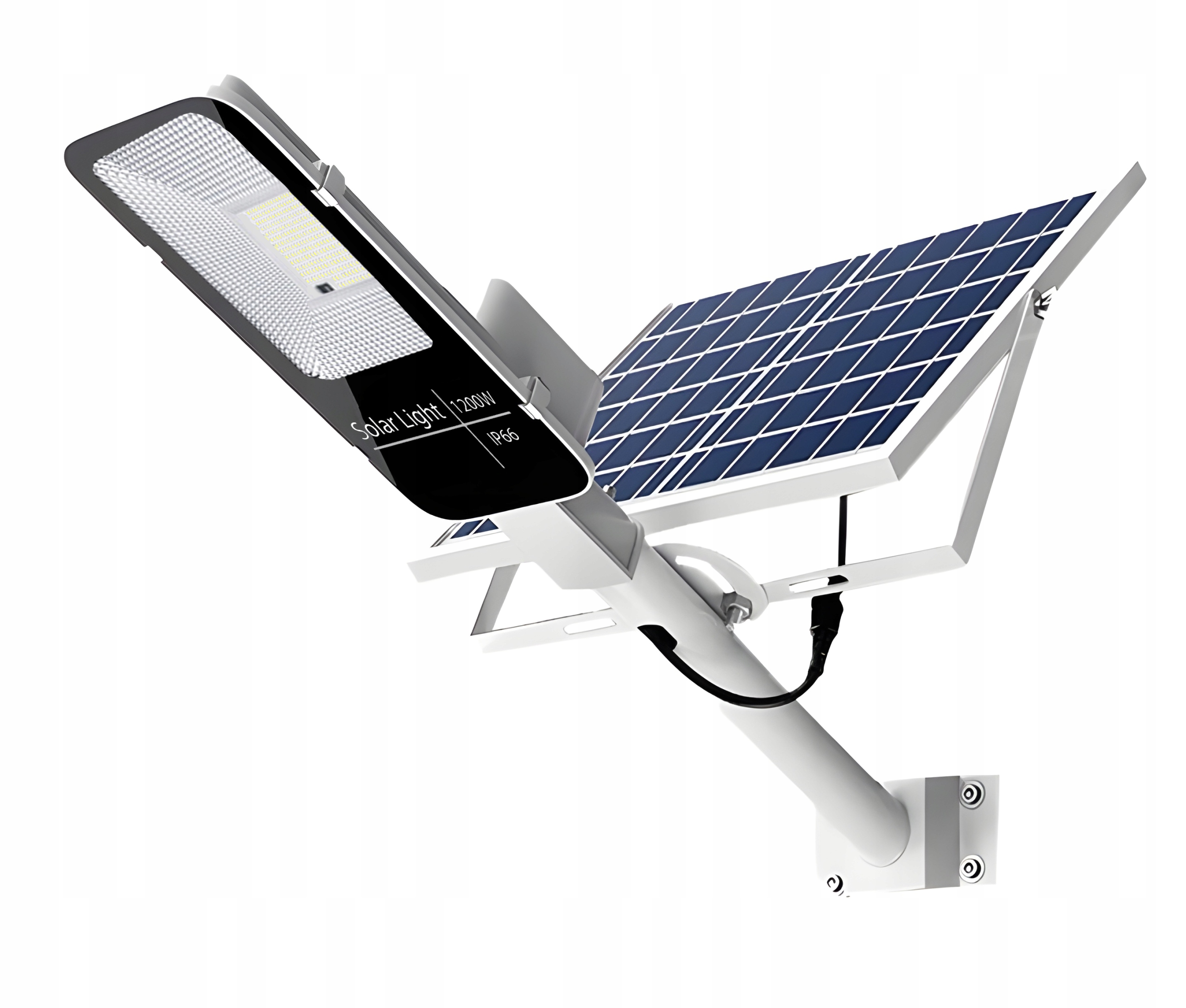 Lampa Solárna 1500W Držiak We-da Kvalita-s Veľká Objem batérie