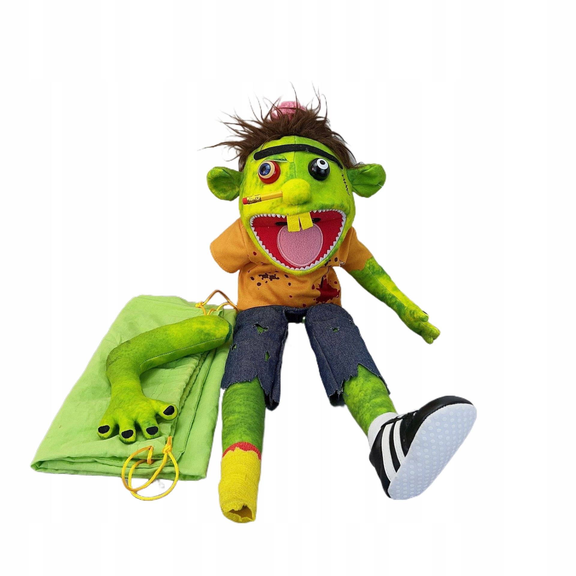 60CM JEFFY HAND PUPPET MASKOTKA PLUSZOWY ZABAWKA 15024633350 Allegro.pl