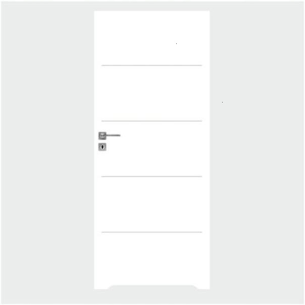 DRZWI DRE Binito 20 przylgowe 60 P WC Lakier UV