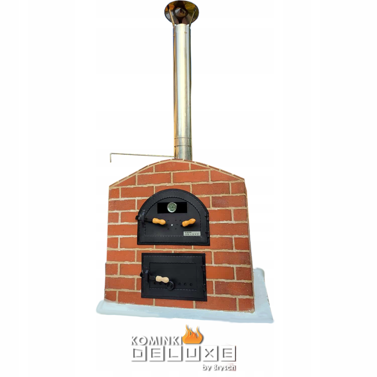 Piec do pizzy chlebowy DUO 60x50 szamot cegła