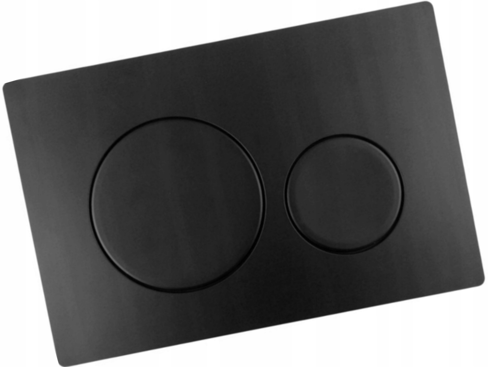 Splachovací tlačítko D2 černá matná pro Wc stojan Werit Jomo Tech Jomo