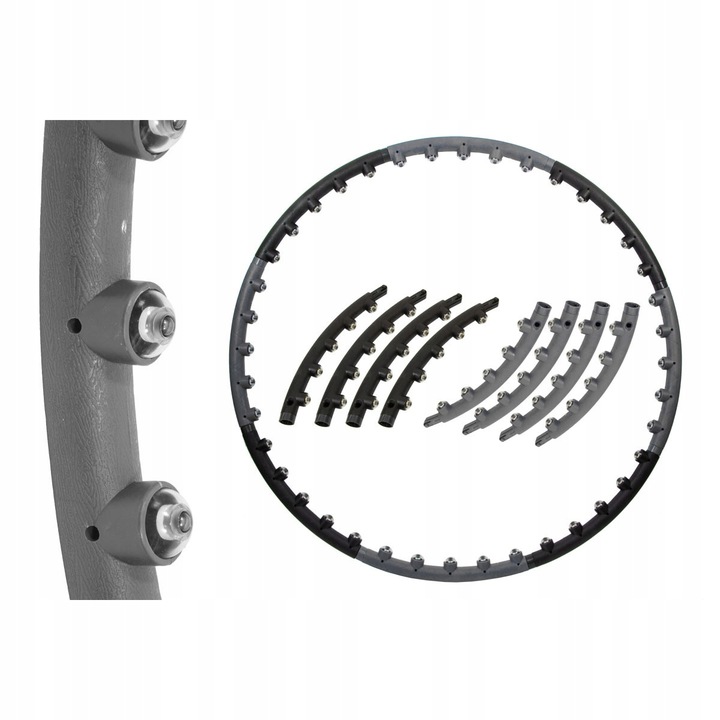 HULA HOP ODCHUDZAJĄCE Z WYPUSTKAMI 98CM EB FIT EAN (GTIN) 5902431029313