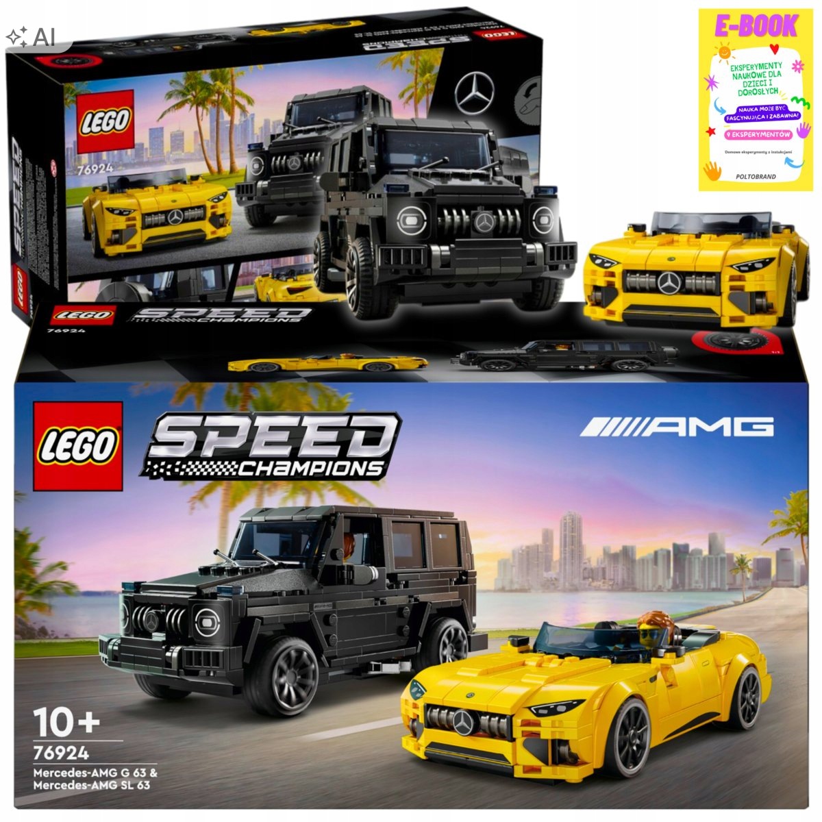 Lego Autko Speed Champions Mercedes Amg Sl Dla Niego Ebook