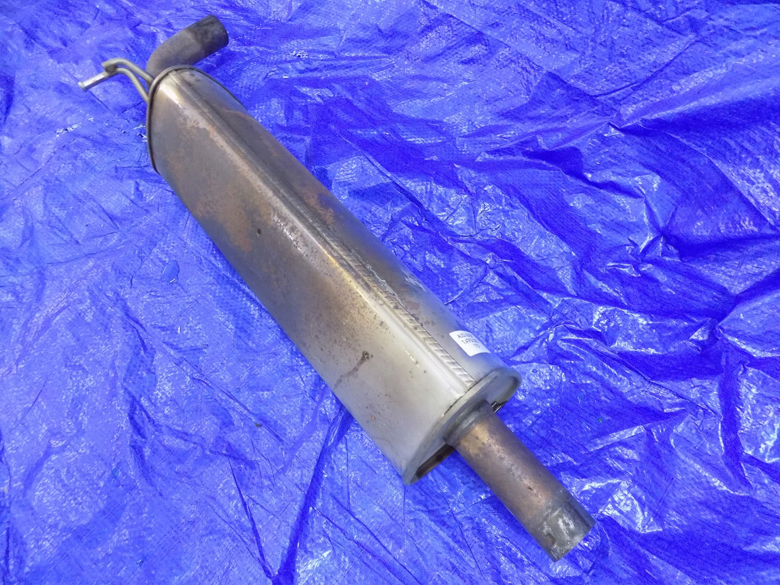 muffler, exhaust AUDI A3 8V 1,4TFSI DSG