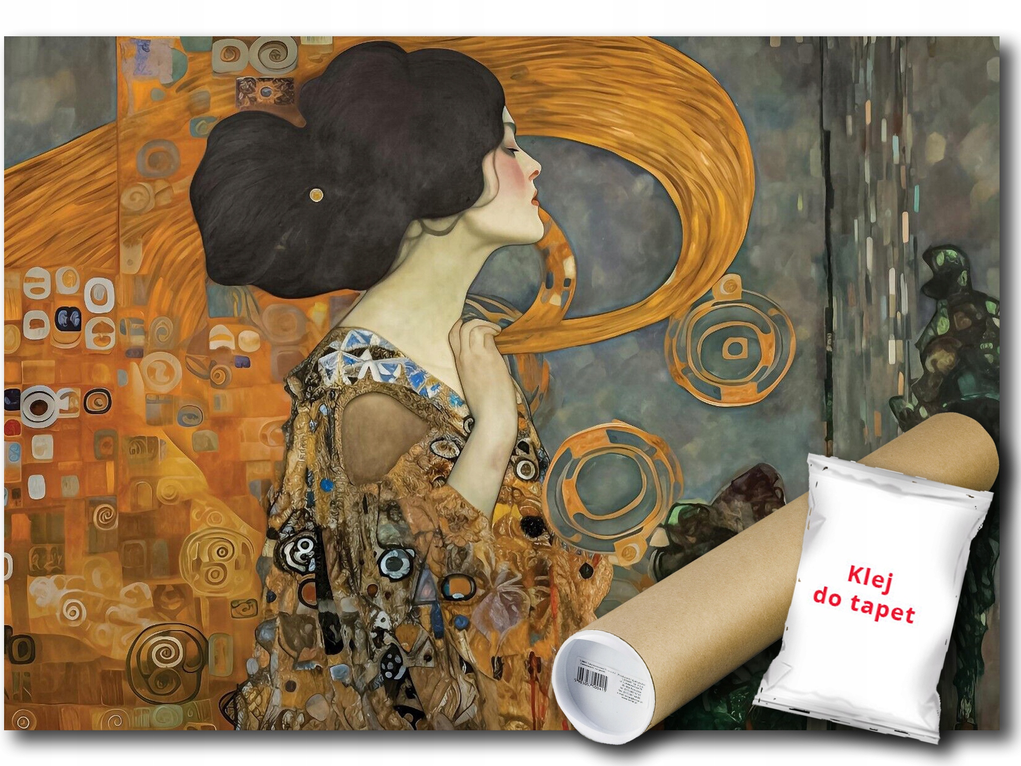 Fototapeta Flizelina Portret Klimt Styl 416x290