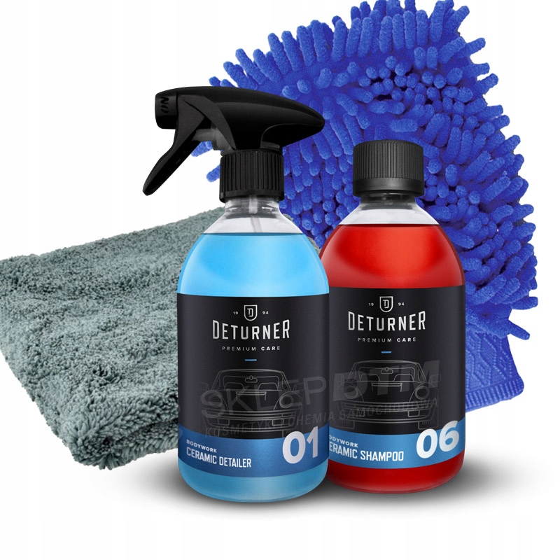 DETURNER SET zestaw do lakieru z SiO2 2x500ml