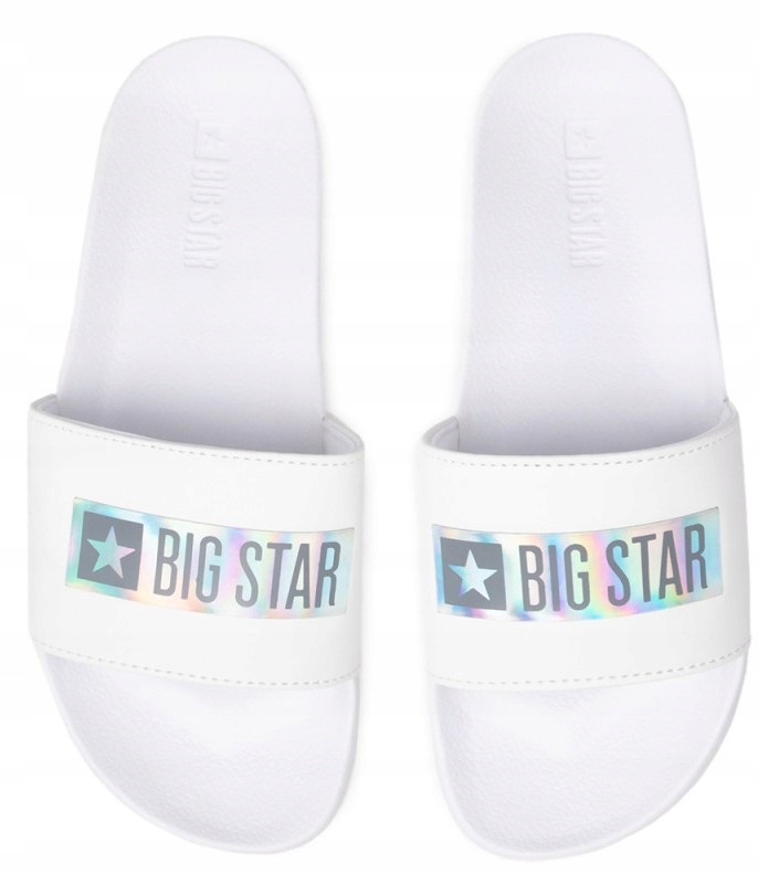 

Big Star Klapki Damskie Białe Basen Plaża R37