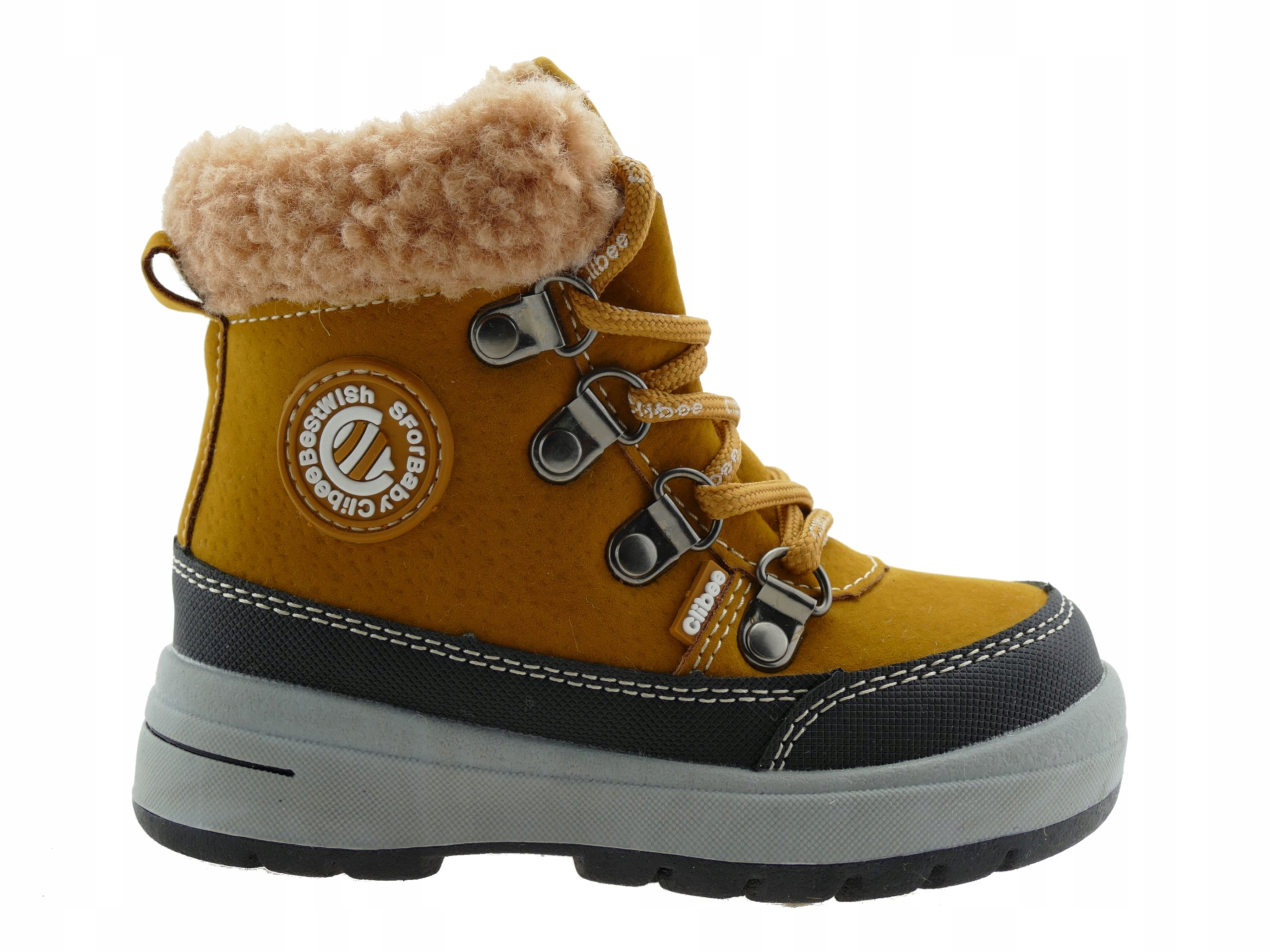 BUTY ZIMOWE CHŁOPIĘCE OCIEPLANE ŚNIEGOWCE 25 Kod producenta H188 CAMEL