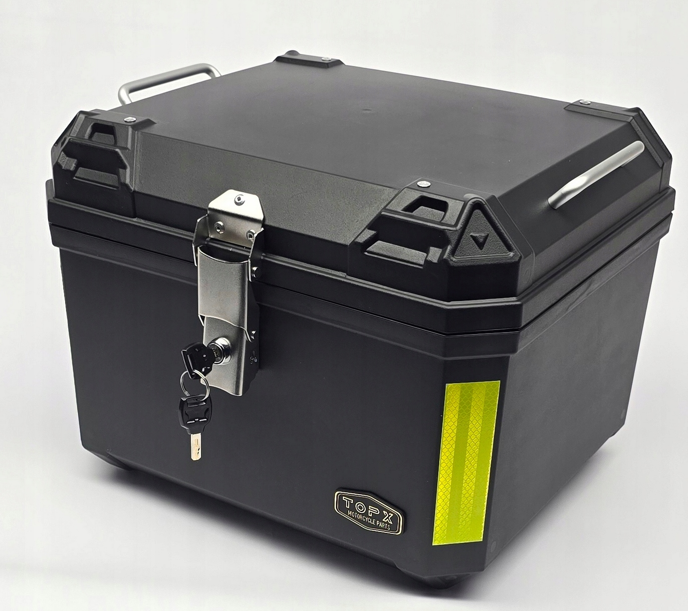 Plastový Centrální Kufr 48 L Černý Honda Suzuki Yamaha Aprilia Ktm
