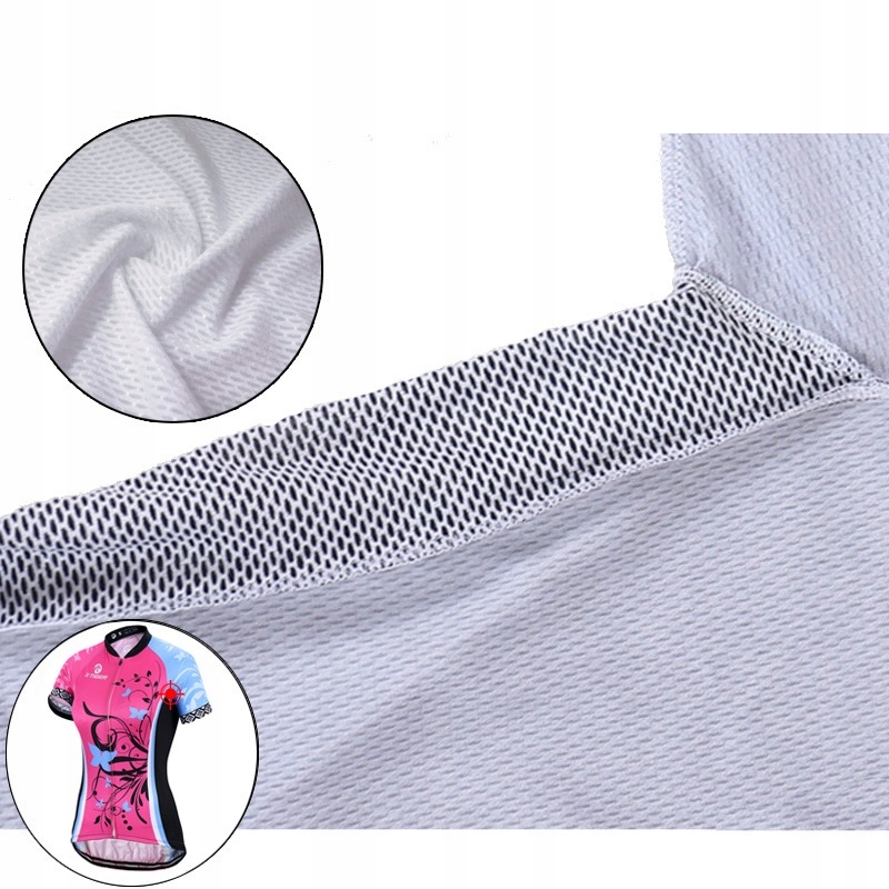 KOSZULKA NA ROWER DAMSKA X-TIGER PLUS SIZE TERMO Kolor wielokolorowy