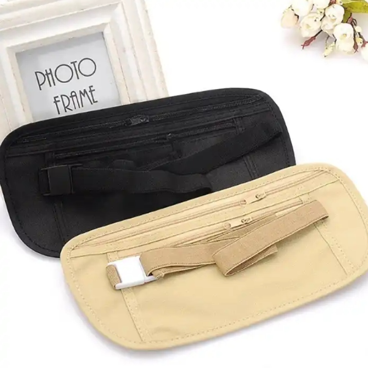 SASZETKA PODRÓŻNA NA PIENIĄDZE DYSKRETNA NERKA NA PIENIĄDZE KARTY DOKUMENTY Model Safe