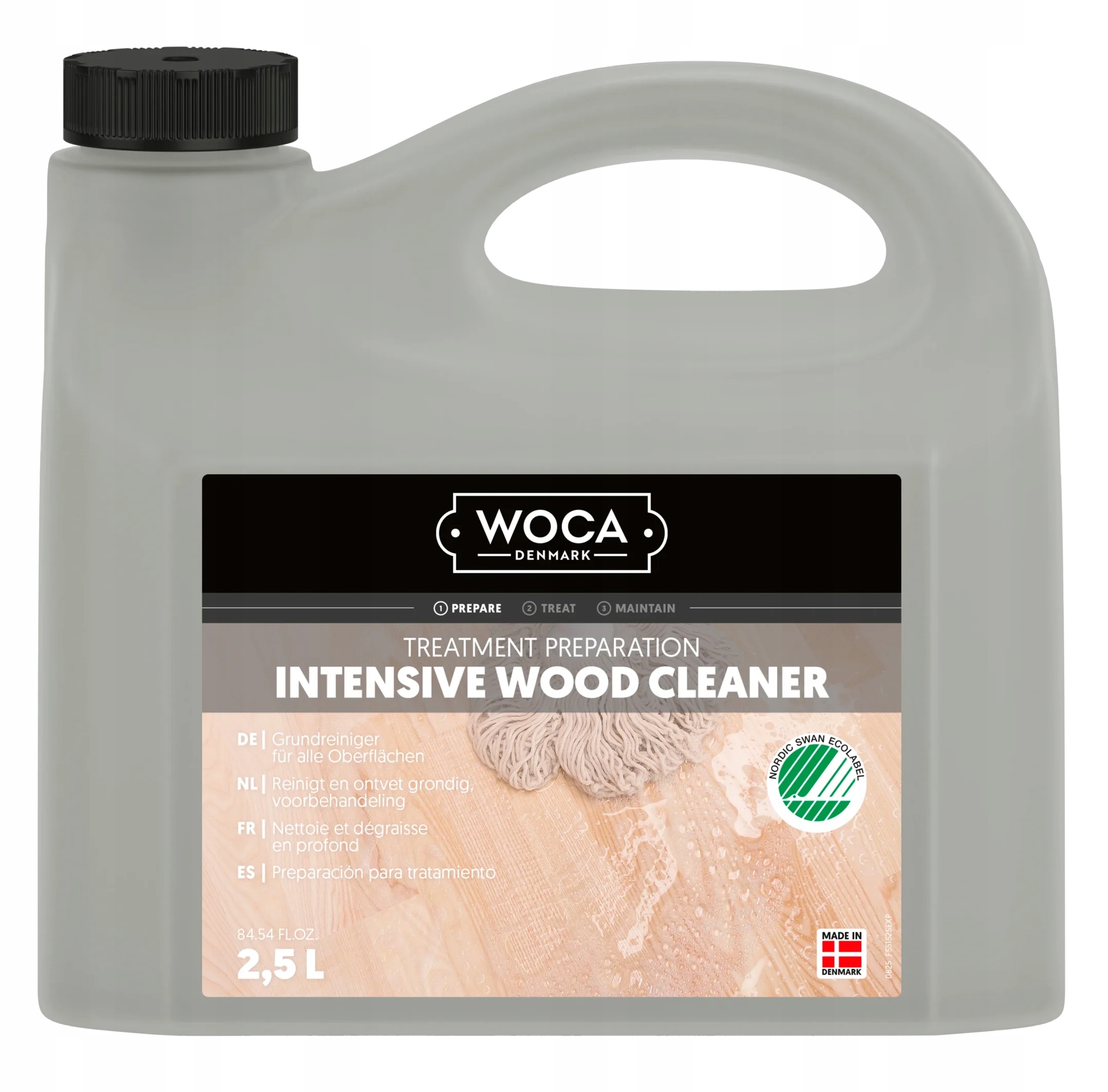 Woca Oil Refreshing Soap Natural 2,5 l olejové mýdlo na dřevěné podlahy