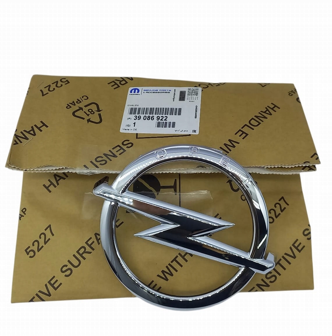 Oryginał Emblemat Znaczek Logo Przód Opel Astra K 2015-2022